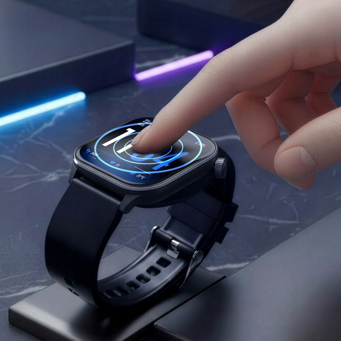 Смарт-годинник 3MK Altora Easy Touch, чорний