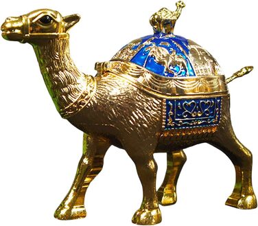 Sugar Bowls, Schmuck (Figurines), Metal Camels, Decorations, Sugar Glass for Kitchen Countertops, Cafe