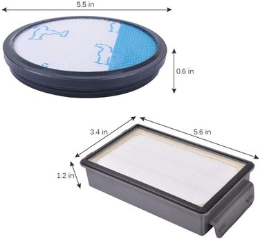 Фільтри для пилососа Rowenta Compact Power Silence Force Cyclonic (2 шт.) - RO3731, ZR005901