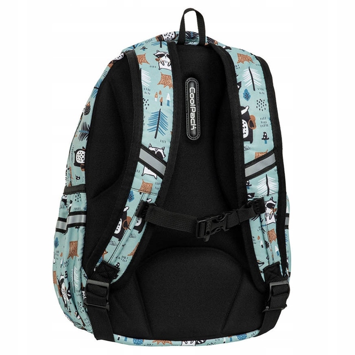 Багатовідсіковий шкільний рюкзак CoolPack, багатоколірний, 18 л