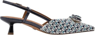 Туфлі жіночі Tamaris Slingpumps 1-29512-46 сині комбіновані, розмір 39 EU
