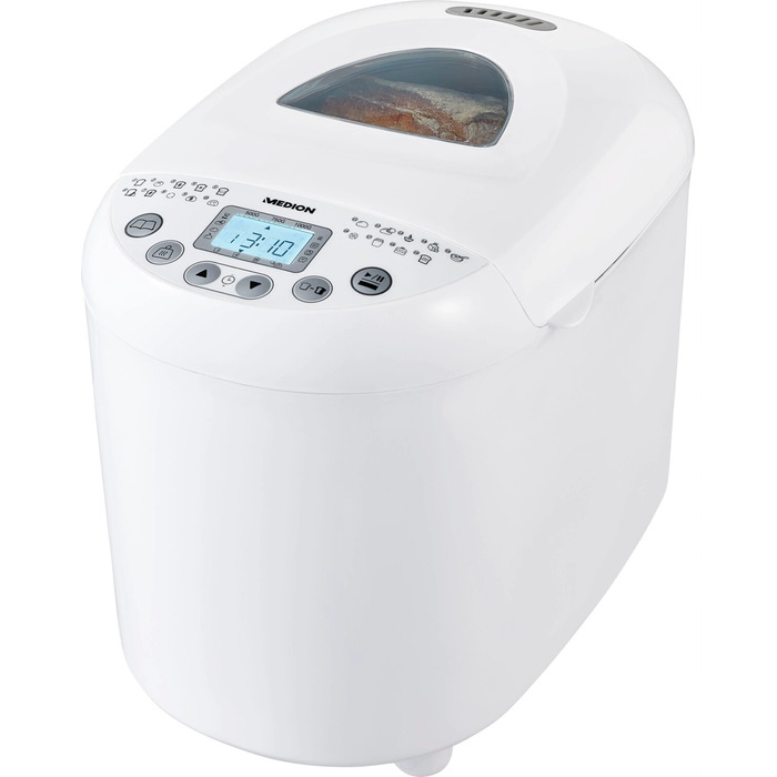 Хлібопічка Medion MD 11011, біла, 550 Вт