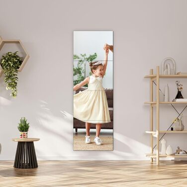 16 штук настінних дзеркал для плитки - проста установка, без рамки, 40x30 см для спальні, вітальні, ванної кімнати та домашнього спортзалу