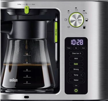 Капельна кавомашина Braun KF 9050, 1,5 л, 1750 Вт