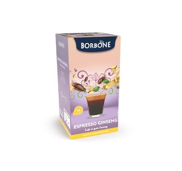 Кавові пади Caffè Borbone Rossa (Червона суміш) з женьшенем, ESE 44 мм, біорозкладні, 150 шт