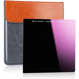 Набір фільтрів K&F Concept Nano-X: квадратний фільтр, тримач, адаптерні кільця (ND32000)