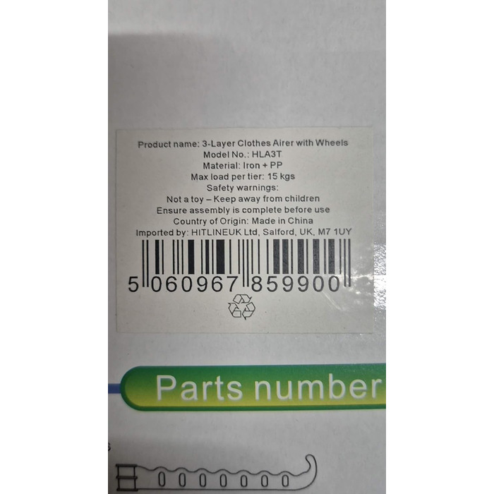 Стійка для білизни з 3 рівнів, складна, для дому та вулиці, легка, економна, кутова, зберігання одягу