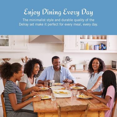 Сервіз на 16 осіб MIKASA Delray з кісткового порцеляну