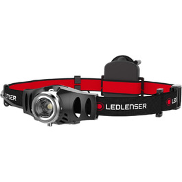 Ліхтар налобний Ledlenser H3.2, LED, фокусування, 120 лм, диммер, дальність 100 м, 3xAAA, батарейки в комплекті