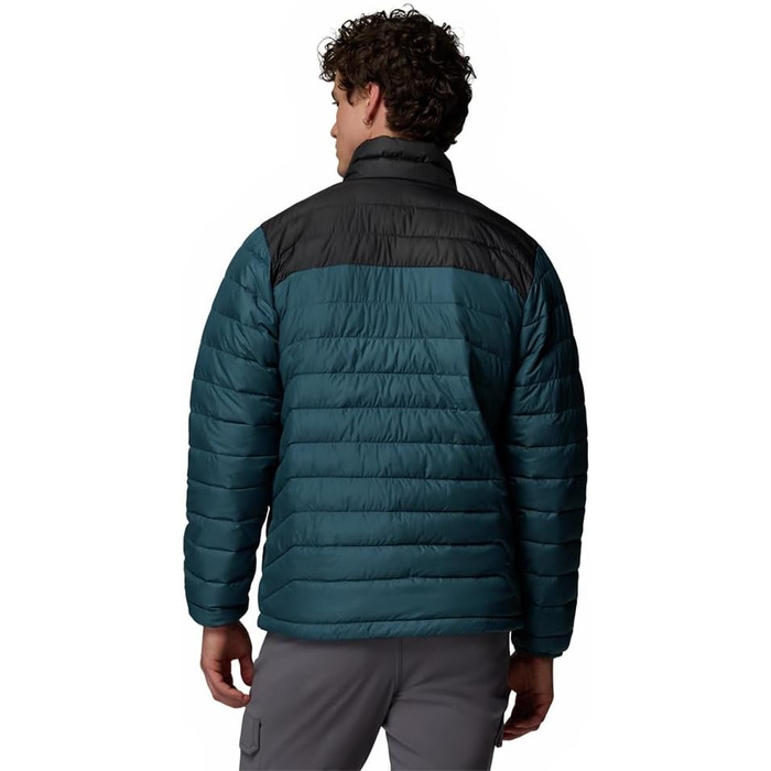 Чоловіча безрукавна куртка Columbia Powder Lite™ II Vet Daunenjacke, колір Tone Green, розмір M, Everblue, Hai
