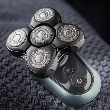 Електричний голкоструг Remington Glatzen-Rasierer XR1600 для чоловіків (5 голкових головок, турбо-функція, бездротовий, чорний)