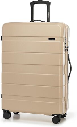 Набір валіз WITTCHEN COMODO Line Beige 4шт. ABS, TSA, телескопічна ручка, 4 колеса