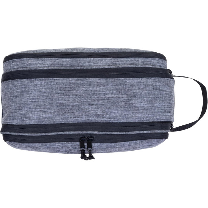 Чоловіча/Жіноча дорожня косметичка-органайзер для подорожей Elephant (13028) сіро-чорна