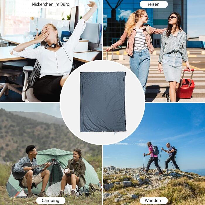 Naturehike Sleeping Bag - 7°C Warm Weather Sleeping Bag for Hiking, Backpacking & Camping - Lightweight, Youth & Adult
