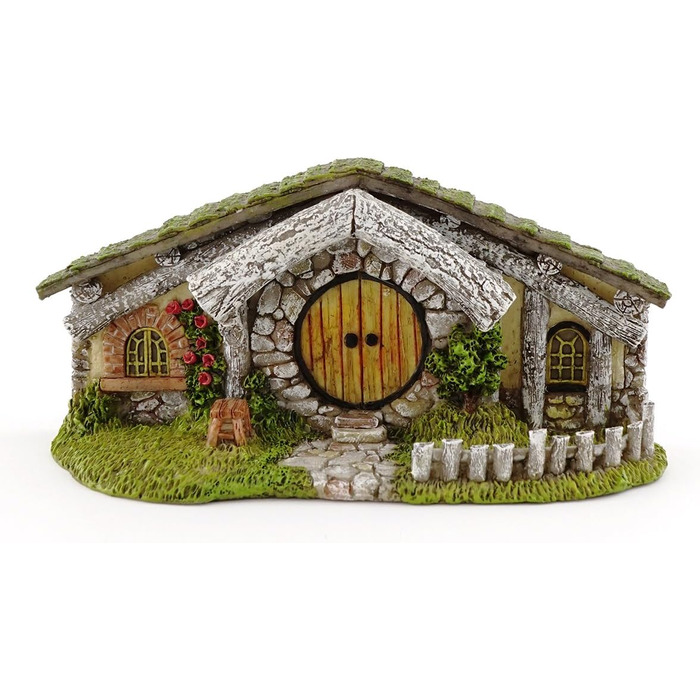 Top Miniature Garden Collection Oak Railway Hidden House