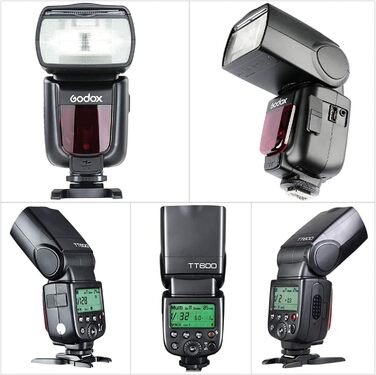 Спалахувач Godox TT600 2.4G для Canon, Nikon, Pentax, Olympus, Fujifilm, Panasonic, Pentax камер