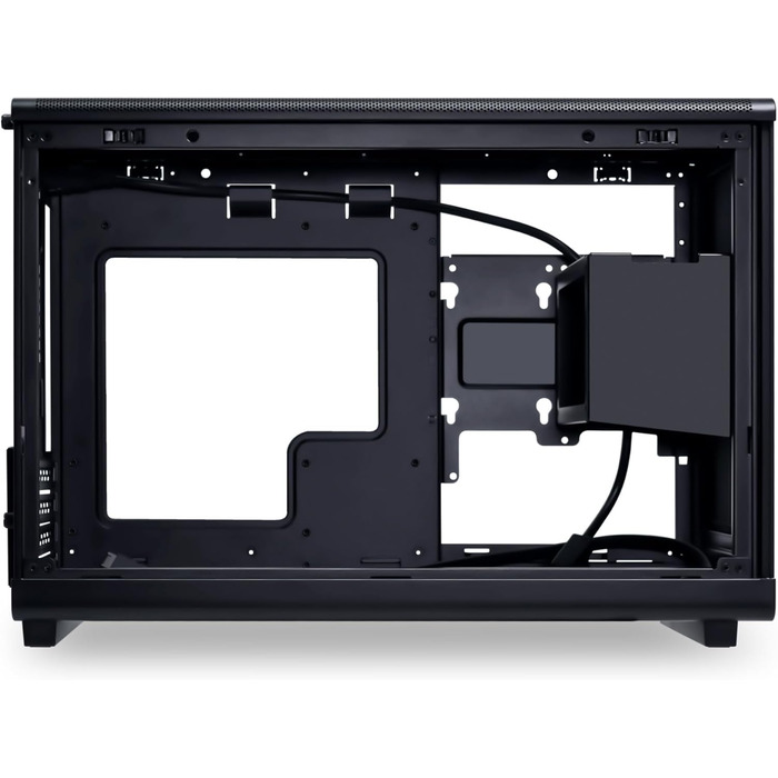 Корпус Lian Li DAN A3 - mATX, сталевий/пластиковий, чорний, для ПК, з підтримкою радіаторів до 360 мм