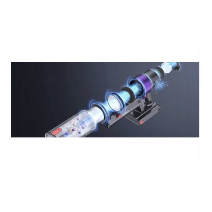 Вертикальний пилосос Laresar V8 (Elite 8), червоний