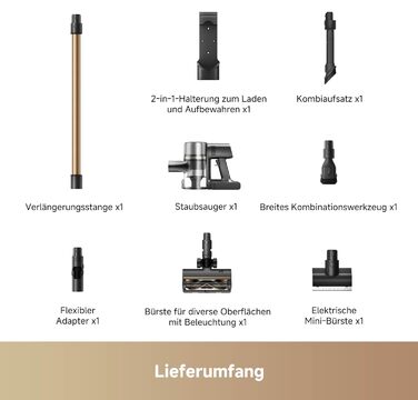 Mova S5 Sense: Бездротовий акумуляторний пилосос з тривалою роботою до 97 хвилин, для килимів, твердих підлог та шерсті тварин. Тиха, самостійна, з антизаплутуванням.