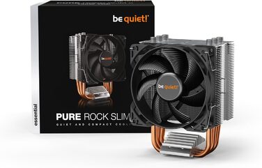 Система охолодження CPU be quiet! Pure Rock Slim 2, 130W TDP, 3 Heatpipes, 92mm вентилятор PWM, Slim Tower