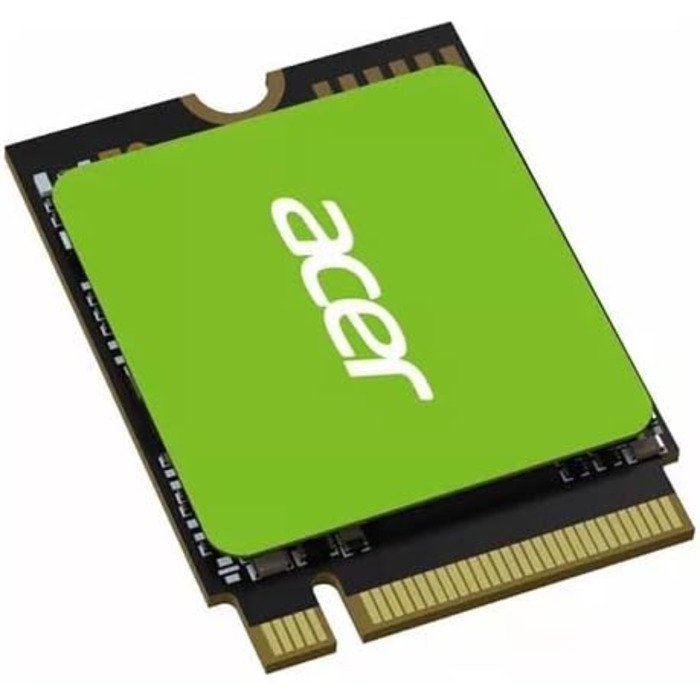 SSD Acer FA200 PCIe 4.0 NVMe 512GB: швидкість до 7200 МБ/с, M.2 2280, Gen4x4, HMB, SLC, для ноутбука/ПК/геймінгу, сумісний з PS5