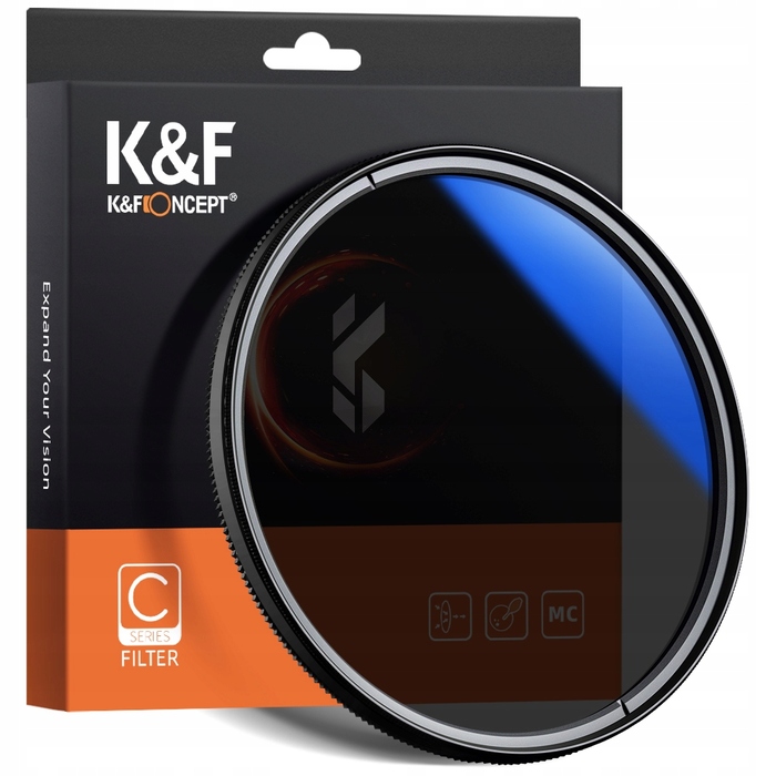 Поляризаційний фільтр K&F Concept 58мм
