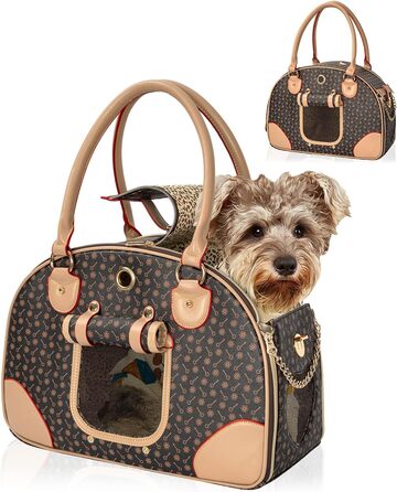 Транспортна сумка для собак та котів, 42 x 18 x 31 см, до 4 кг, для подорожей