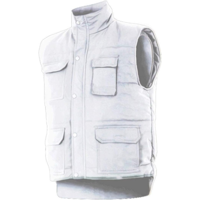 Чоловіча жилетка VELILLA з багатьма кишенями (L, білий)