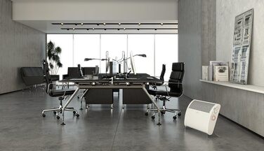 Конвектор-вентилятор Olimpia Splendid Caleo TT 2000W з турбо-режимом та таймером, білий, 70 м³