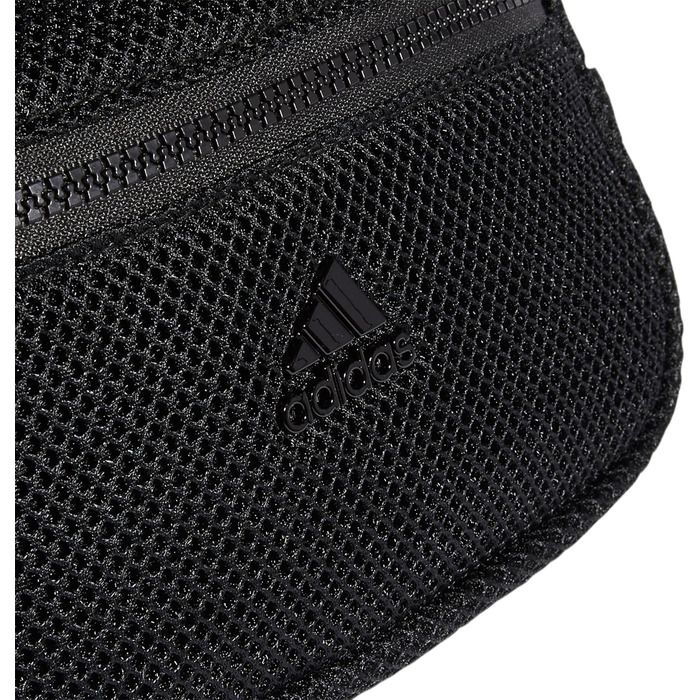 Унісекс поясна сумка adidas Airmesh для подорожей, спорт, чорна