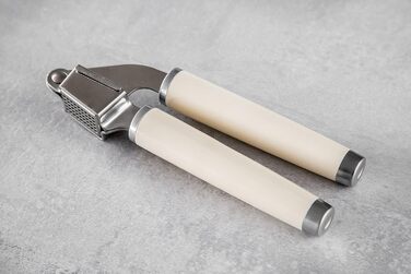 Прес для часнику KitchenAid Empire Red (Мандарин) з нержавіючої сталі, придатна для миття в посудомийній машині