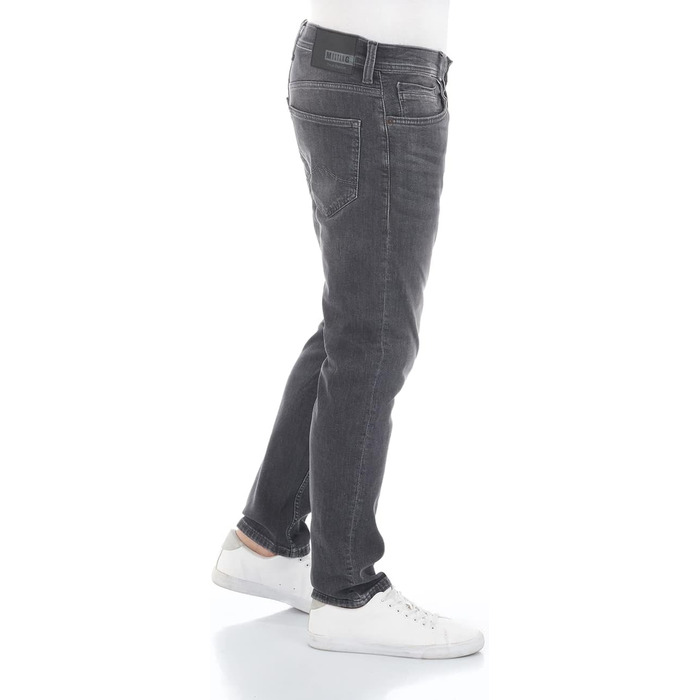 Джинси чоловічі MUSTANG Oregon Tapered, Used Black Denim (44W/34L) - Оригінал