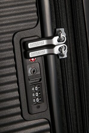 Чемодан American Tourister Soundbox Spinner L EXP 77 см, 97/110 л, чорний (Bass Black)