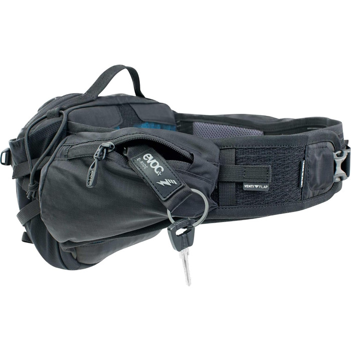 EVOC Hip Pack Pro E-Ride: нагрудник для електровелосипеда (3л, AIRFLOW, Airo Flex, Ventі Flap, тримач для пляшки)
