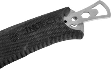 Camillus Carnivore 19818 Machete with sheath, titanium-bound blade and ballistic nylon sheath