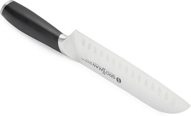 Ніж кухонний Grossman 110EP Santoku, 29 см, сталь, ергономічна ручка