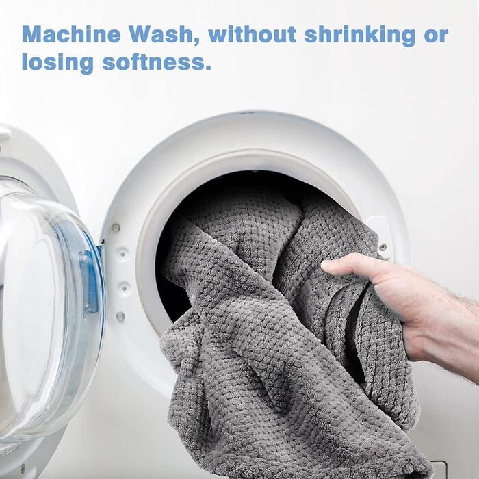 Плед для собак та котів, 70 x 100 см, 2 шт. (Сірий) - М'який, теплий, пральний