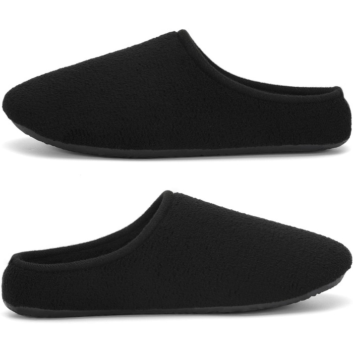 Тапочки жіночі Mishansha, зимові, теплі, коралові, з велюру, чорні, 39 EU