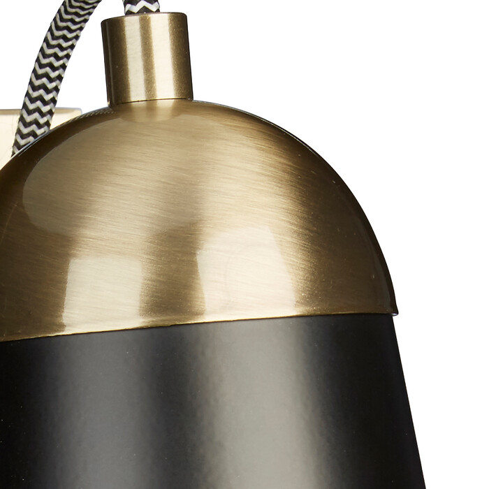 Relaxdays Wall Lamp Brass