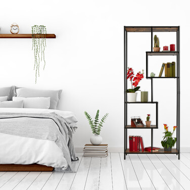 Regal Storage Unit in Industrial Style