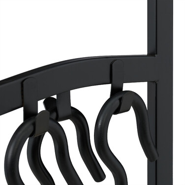 Relaxdays 4-piece fireplace set