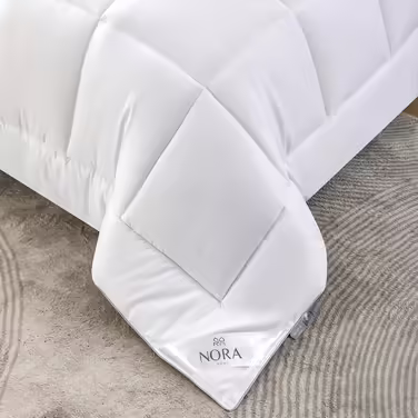 NORA HOME Duvet Cover 240x260 Winter Extra Warm 400 GSM. Very High Thermal Insulation 4.5/5. Hypoallergenic Comforter. Microfiber 3D Quality Oeko-TEX - Oslo 260 x 240 cm