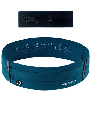 Водонепроникний поясний ремінь для телефону WATERFLY - спортивна сумка для бігу, джогінгу, фітнесу (Dunkelblau)