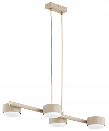 Підвісна люстра Elko-Lighting Mono Ecru 4 точки світла GX53