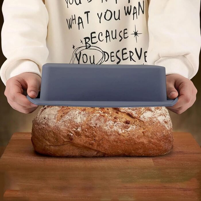 Форма для випічки хліба Toastbrot (2 шт) вуглецева сталь, чорний та рожево-золотий, для хліба, кексів та випічки з отворами для вентиляції