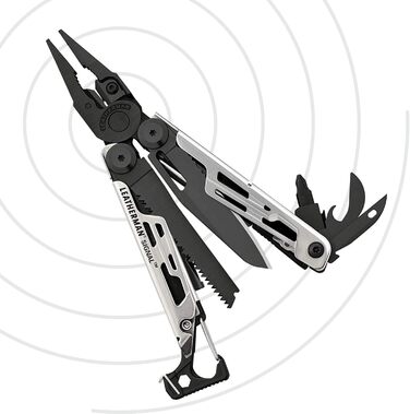 Leatherman Signal Multi-Tool with Nylon Sheath - 19 Tools for Camping, Survival, and Outdoor Adventures