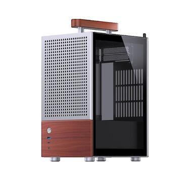 Корпус Jonsbo T6 Mini-ITX, сріблястий