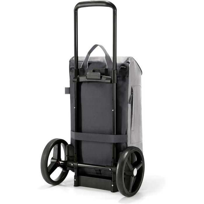 Набір Reisenthel Citycruiser (стійка + сумка) Herringbone Grey - практичний покупочний візок з великими відділеннями