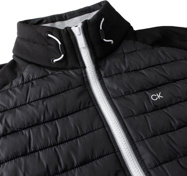 Чоловіча жилетка Calvin Klein Hybrid CK Insulate, чорний/сріблястий, легка та ізольована