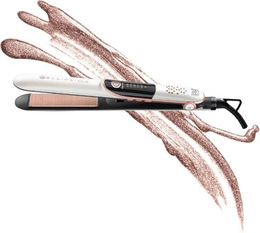 Випрямляч для волосся Bellissima Creativity Color Shine B22, для фарбованого волосся, з регулюванням температури 150-230°C, захисне покриття